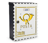 Alubox Mia - Cassetta postale personalizzabile con cover